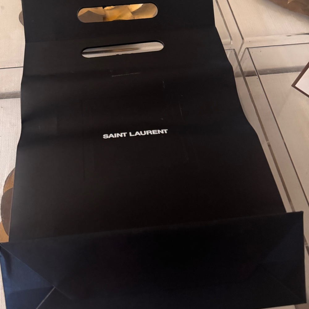 Saint Laurent Black Empty Bag
